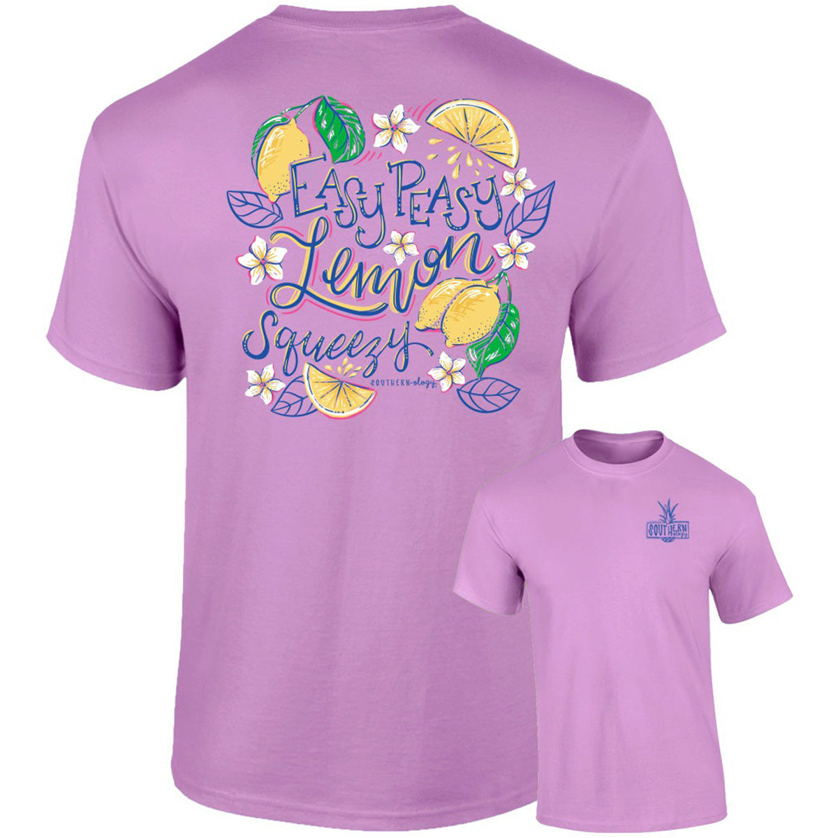 Southernology Easy Peasy Lemon Squeezy Comfort Colors T-Shirt