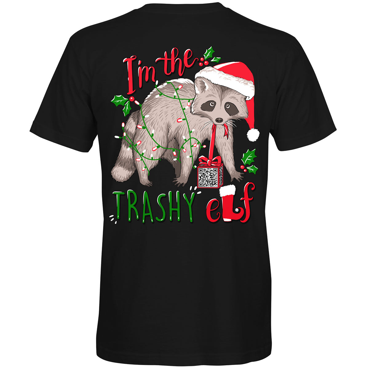 Southern Attitude Trashy Elf Holiday T-Shirt - SimplyCuteTees