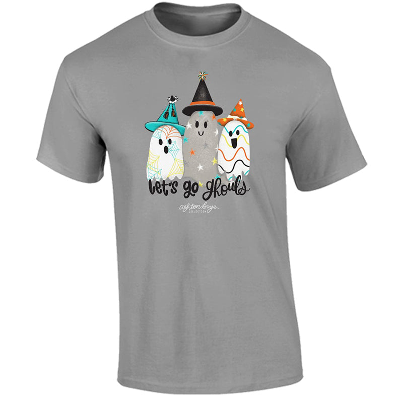 Southernology Ashton Brye Let's Go Ghouls Comfort Colors T-Shirt