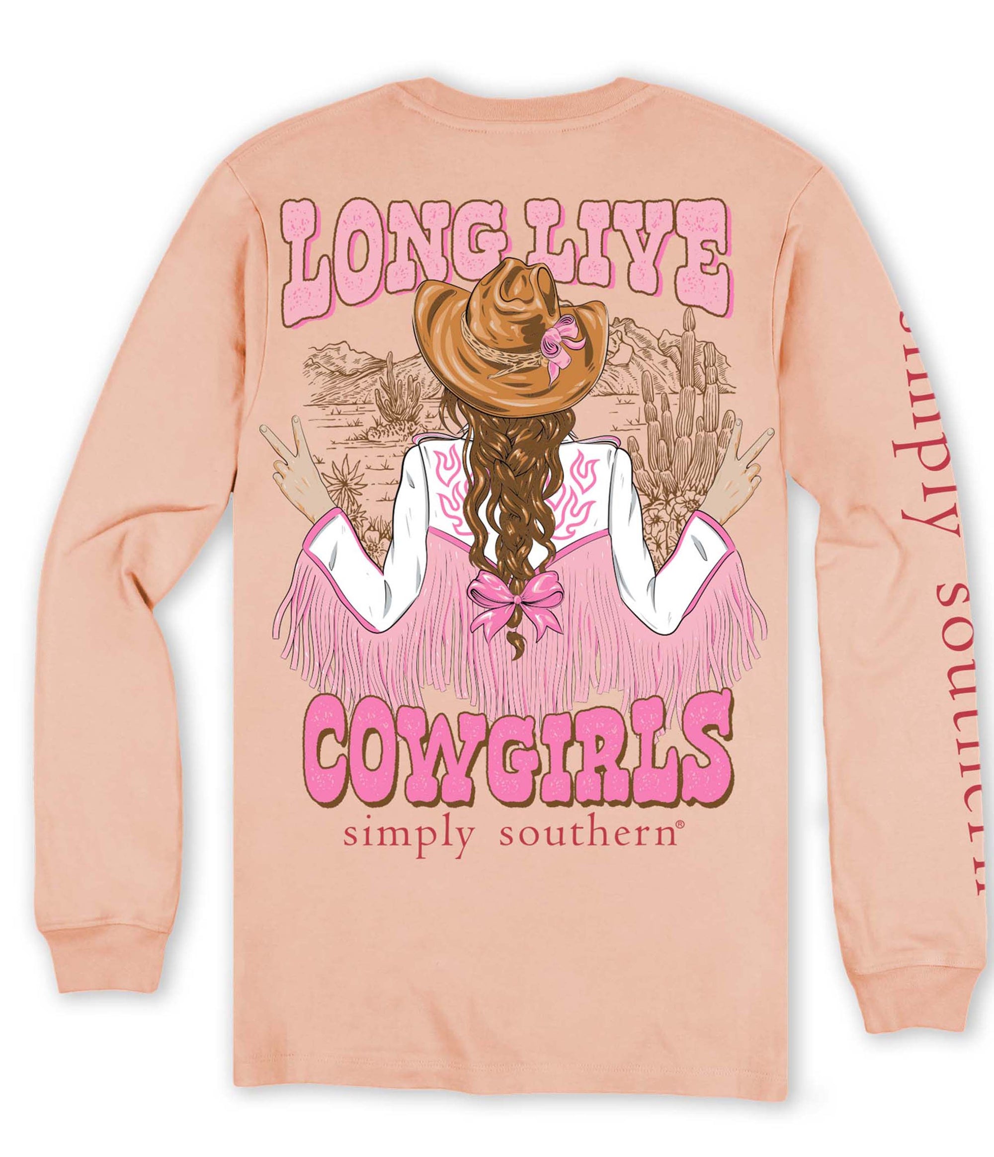 Simply Southern Cowgirl Jacket LS T-Shirt