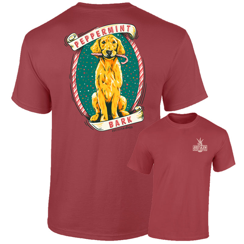 Southernology Peppermint Bark Holiday Comfort Colors T-Shirt
