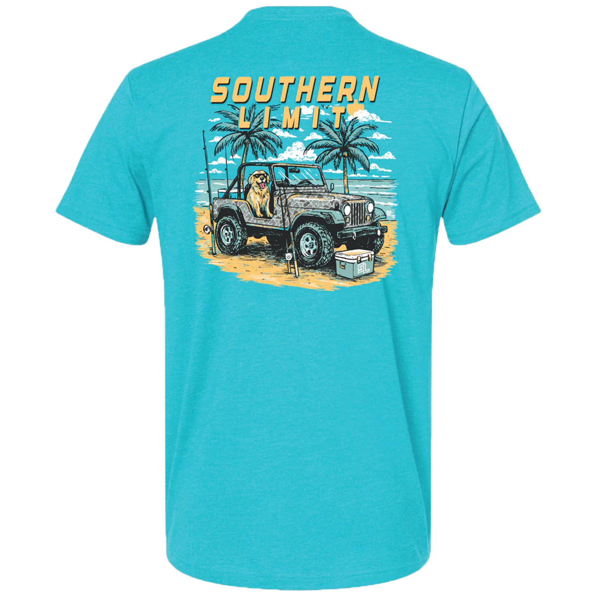 Southern Limit Beach Dog Unisex T-Shirt