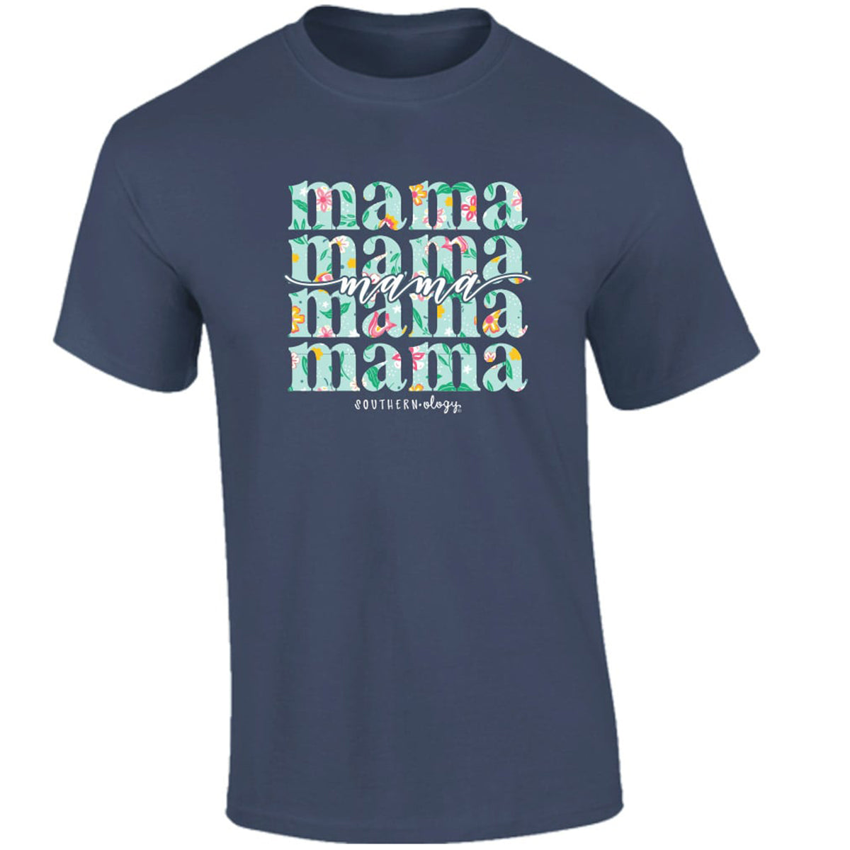 Southernology Mama on Repeat Comfort Colors T-Shirt