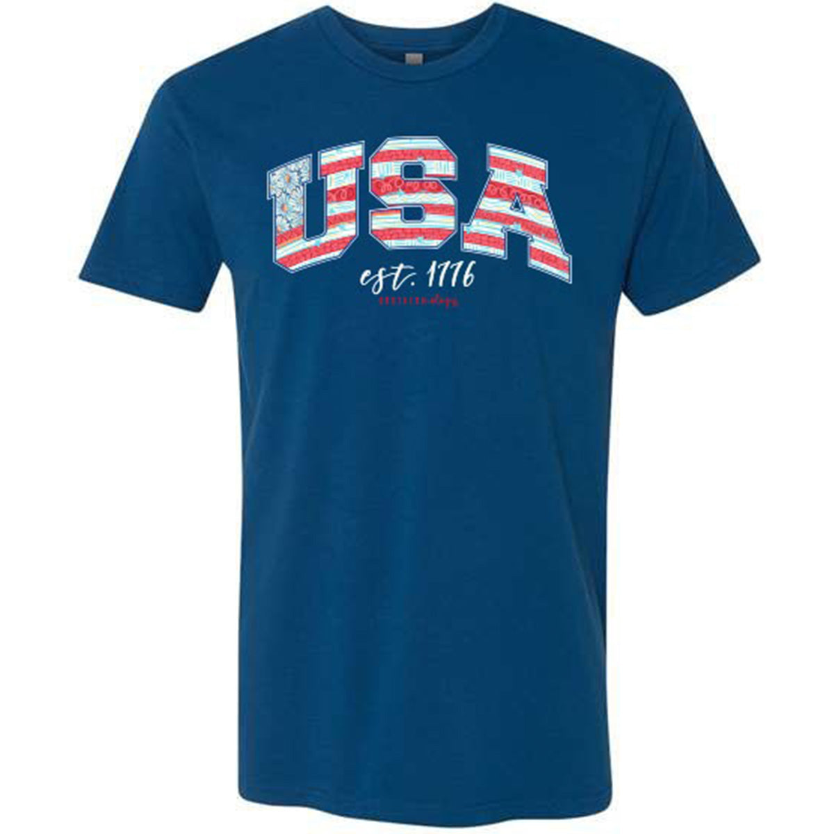 Southernology USA Doodle Canvas T-Shirt