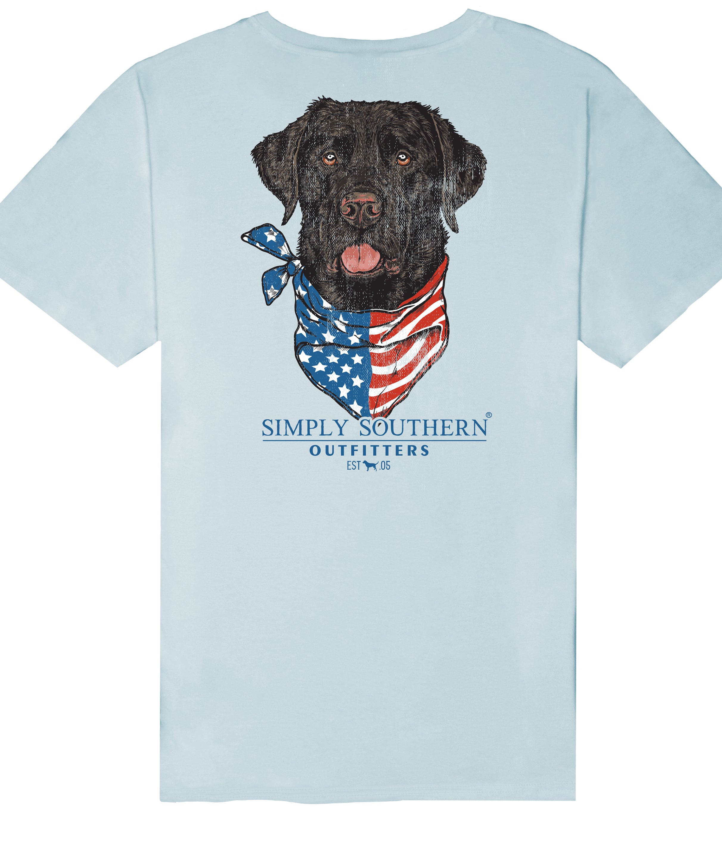 Simply Southern USA Dog Unisex T Shirt SimplyCuteTees