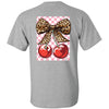 Girlie Girl Originals Leopard Cherry T-Shirt