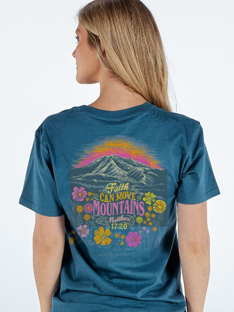 Simply Southern Faith Move Mountains T-Shirt
