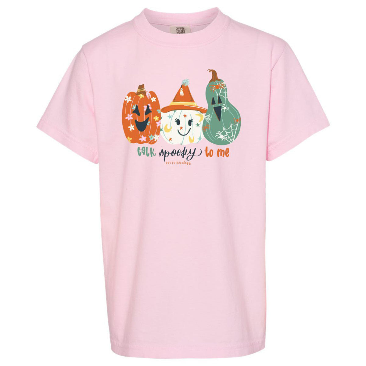Southernology Talk Spooky to Me Halloween Comfort Colors T-Shirt