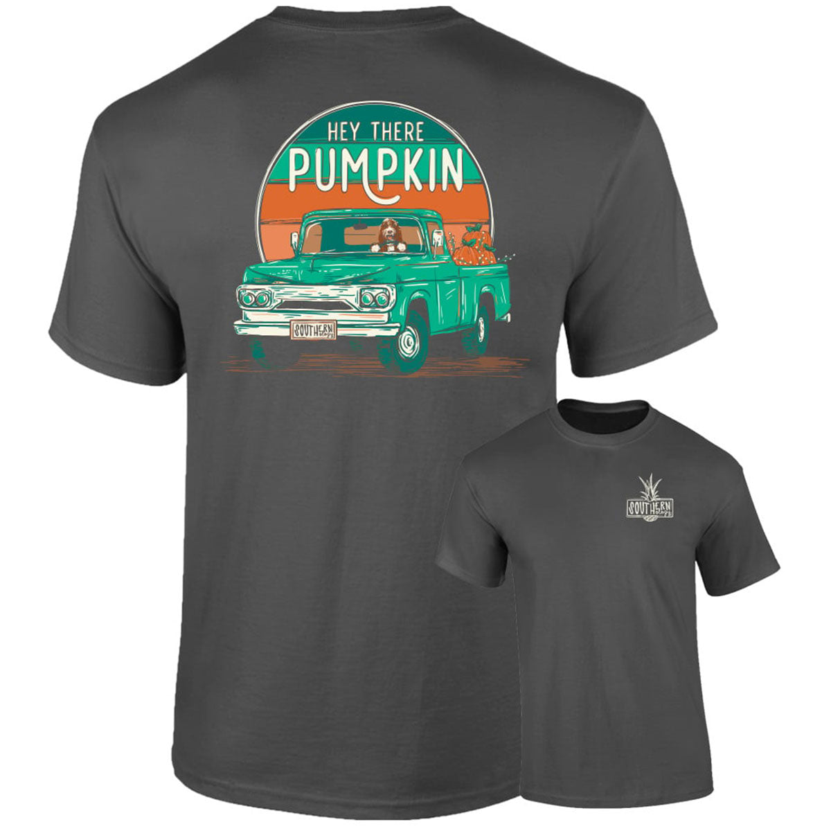 Southernology Hey There Pumpkin Fall Comfort Colors T-Shirt