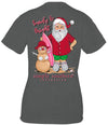 SALE Simply Southern Sandy &amp; Bright Santa Holiday T-Shirt