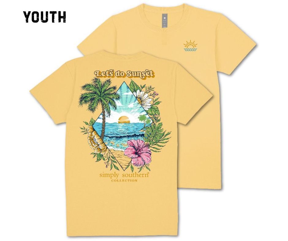 Simply Southern Sunset Beach Sun T-Shirt