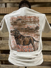 Backwoods Woods &amp; Waves Dog With Duck Blind T-Shirt