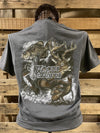 Backwoods Woods &amp; Waves Wildlife Game T-Shirt