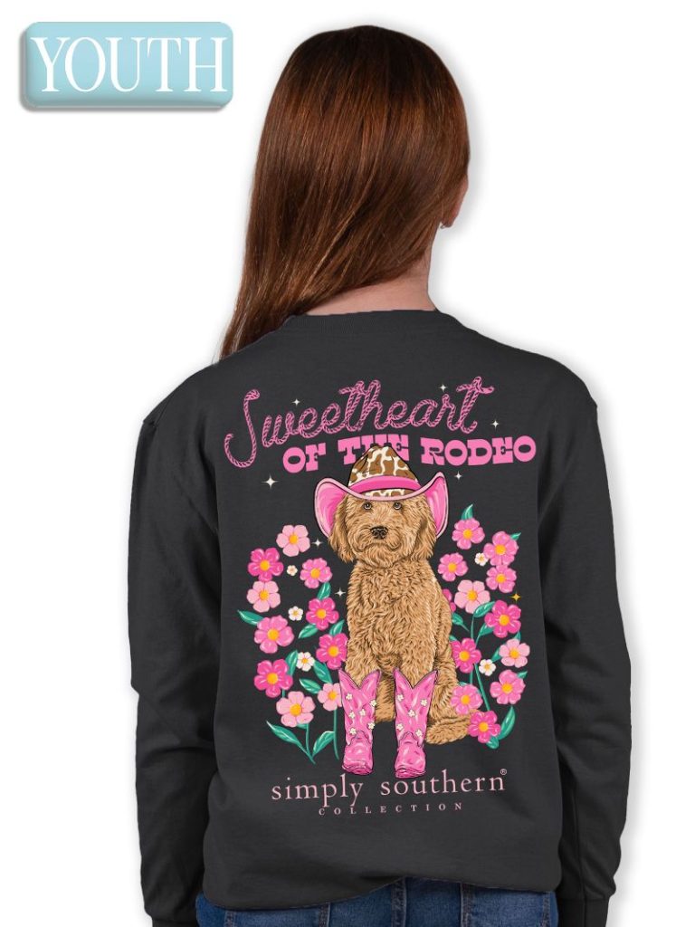 Simply Southern Sweetheart Of The Rodeo Long Sleeve T-Shirt