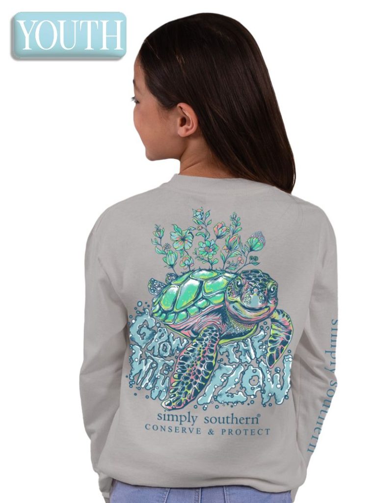 Simply Southern Turtle Tracker Grow Long Sleeve T-Shirt