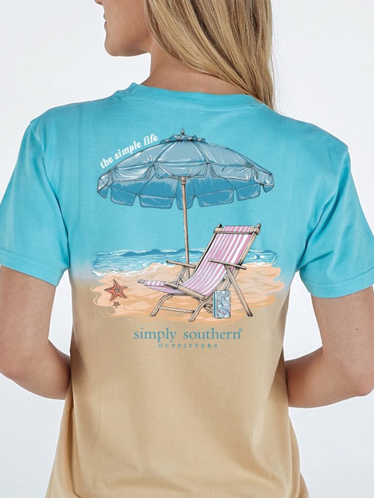Simply Southern Beach Splash Tie Dye T-Shirt