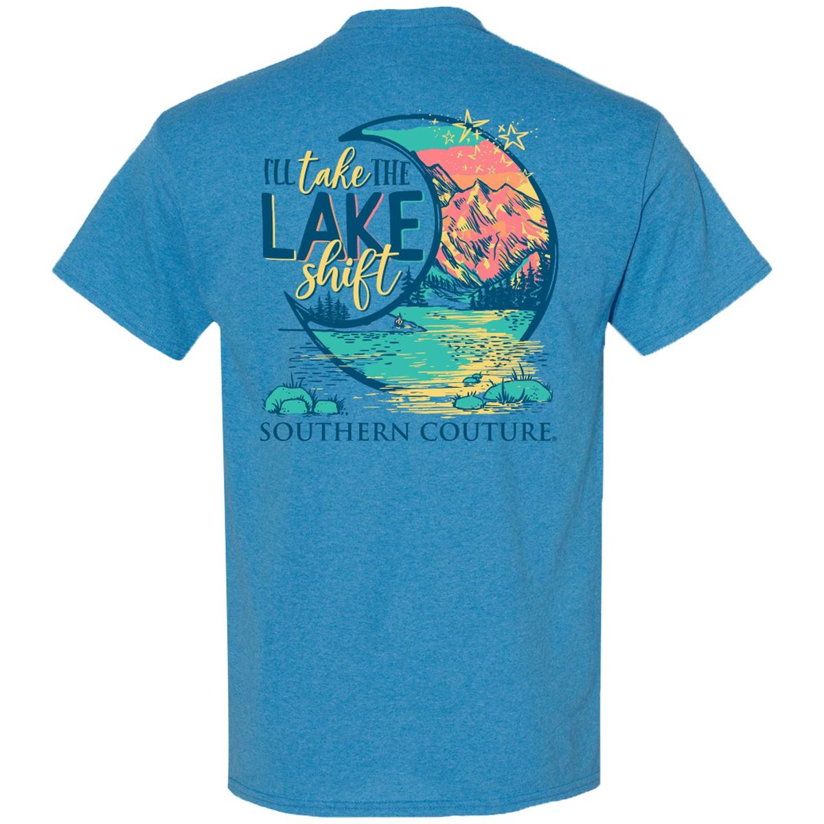 Southern Couture Classic I'll Take the Lake Shift T-Shirt