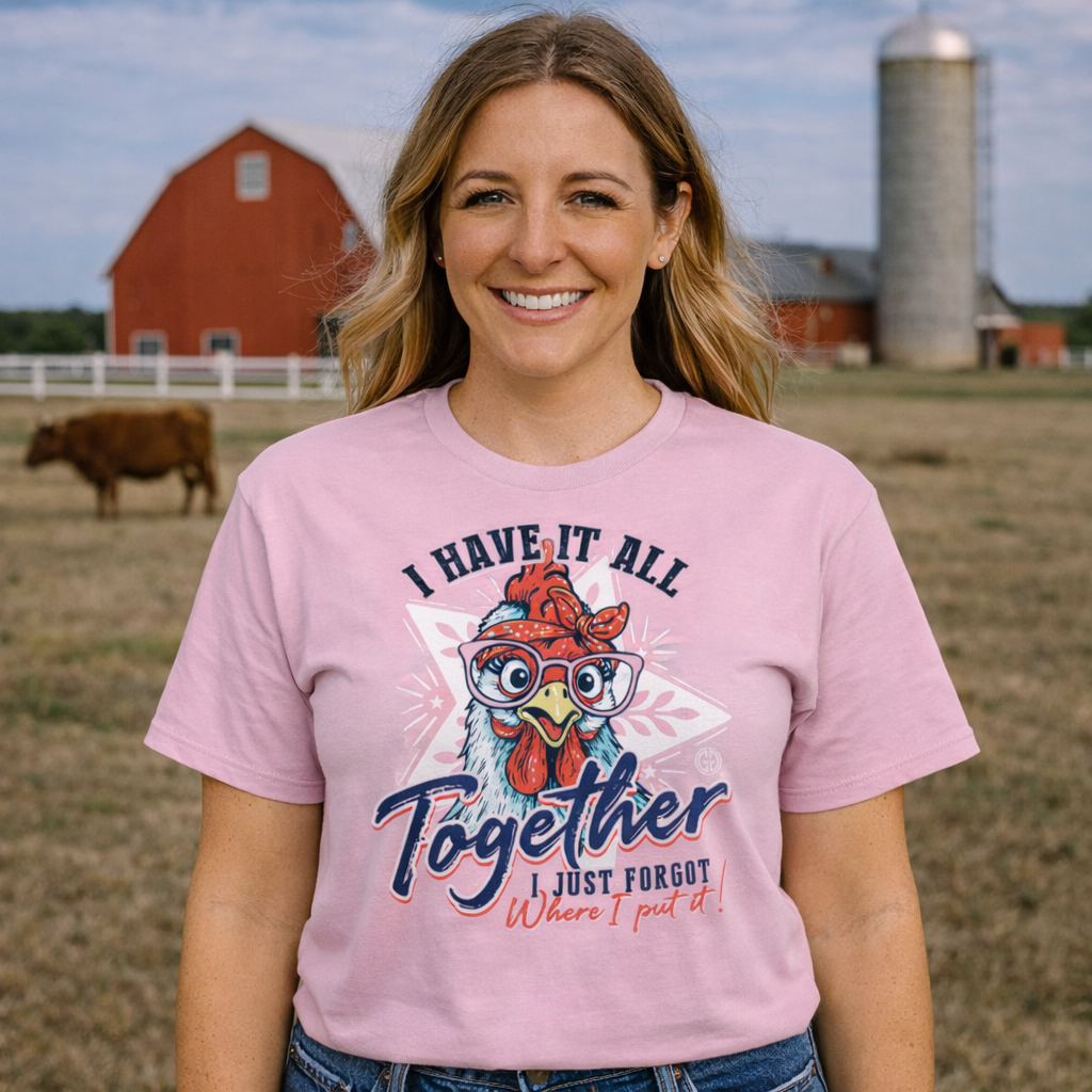 Girlie Girl Originals Together Chicken T-Shirt
