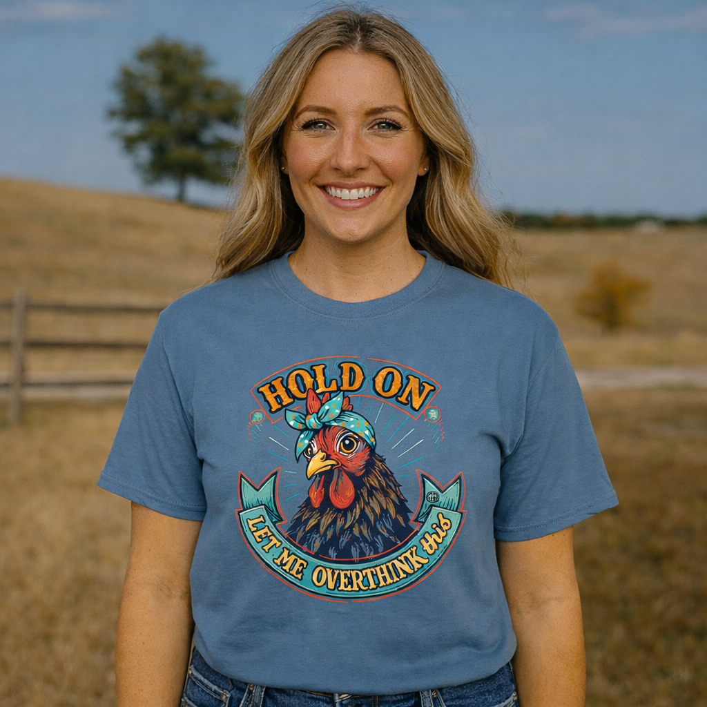 Girlie Girl Originals Chicken Overthink T-Shirt