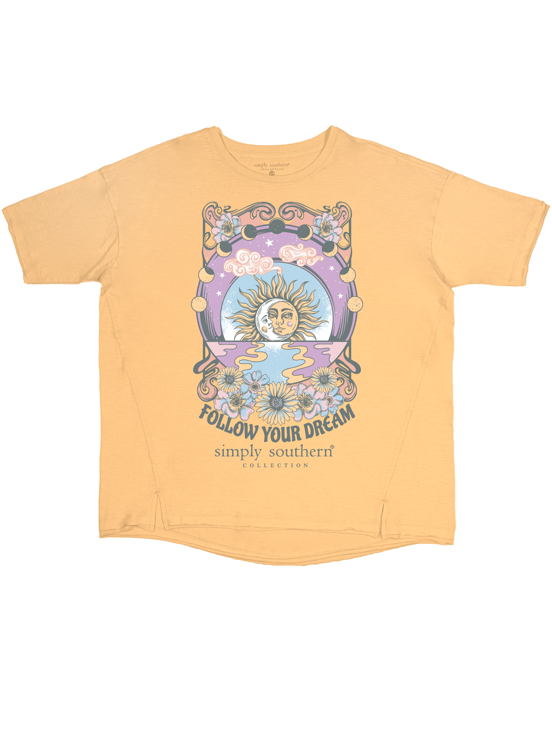 Simply Southern Follow Dream Boxy Oversized T-Shirt