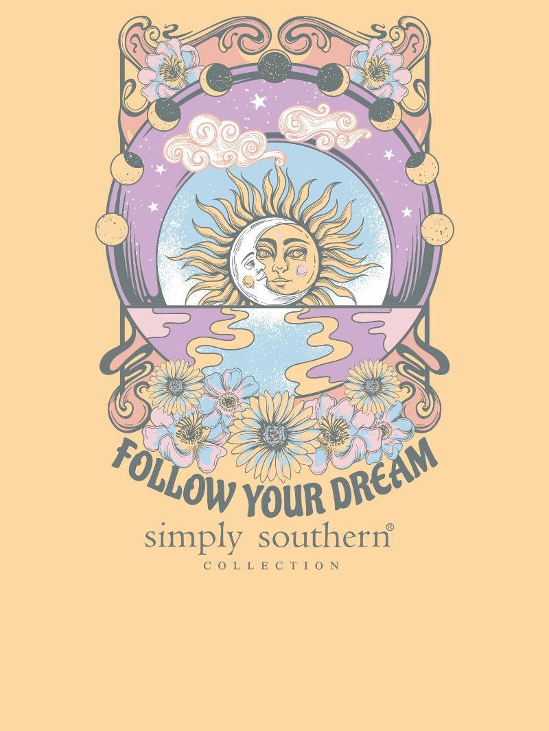 Simply Southern Follow Dream Boxy Oversized T-Shirt