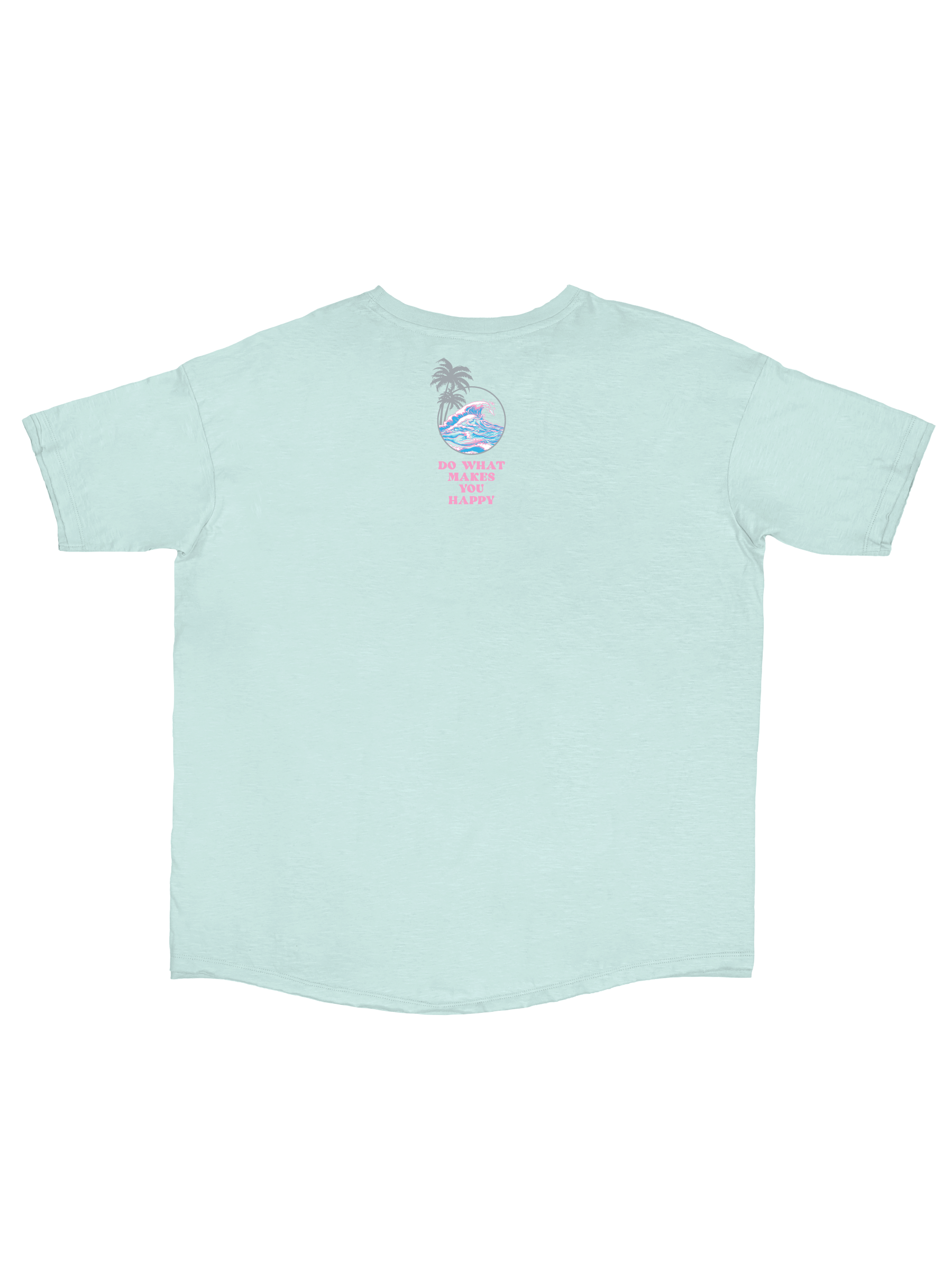 Simply Southern Makes You Happy Beach Boxy Oversized T-Shirt