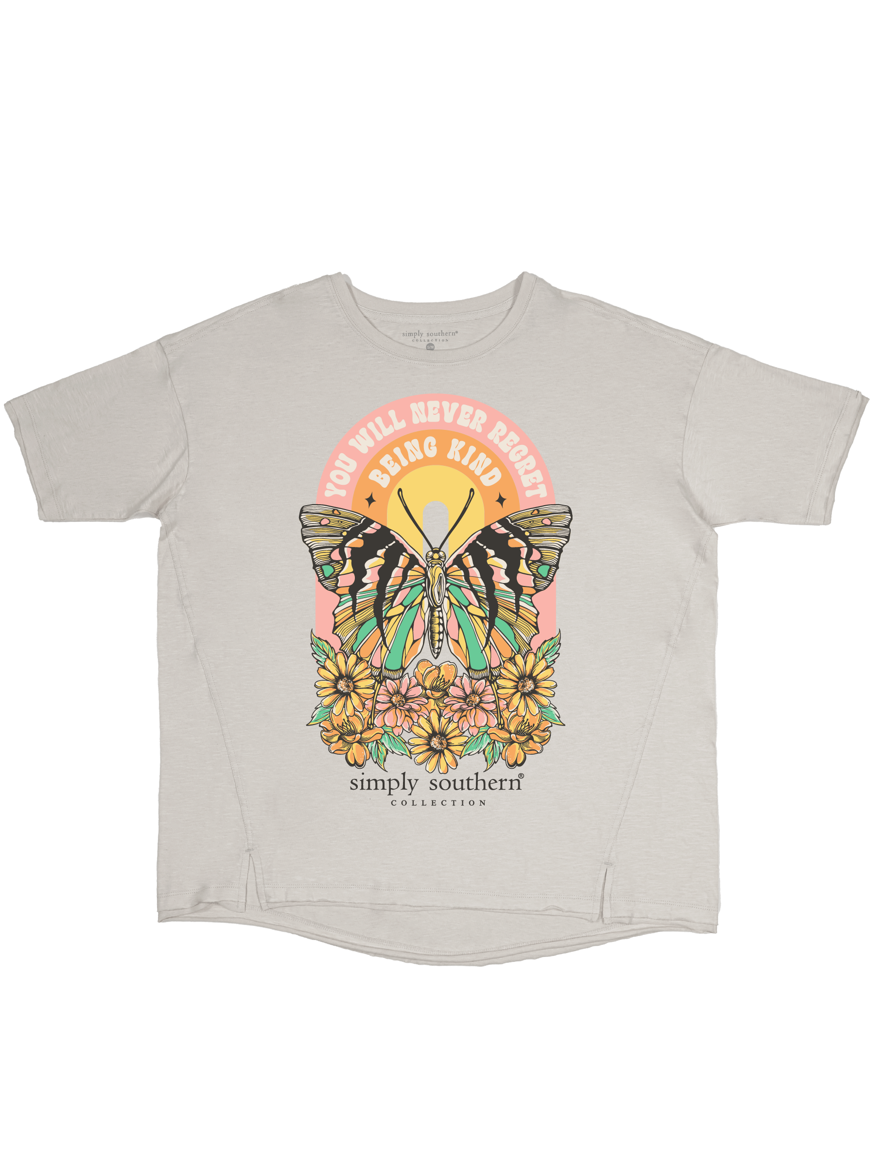 Simply Southern Being Kind Boxy Oversized T-Shirt