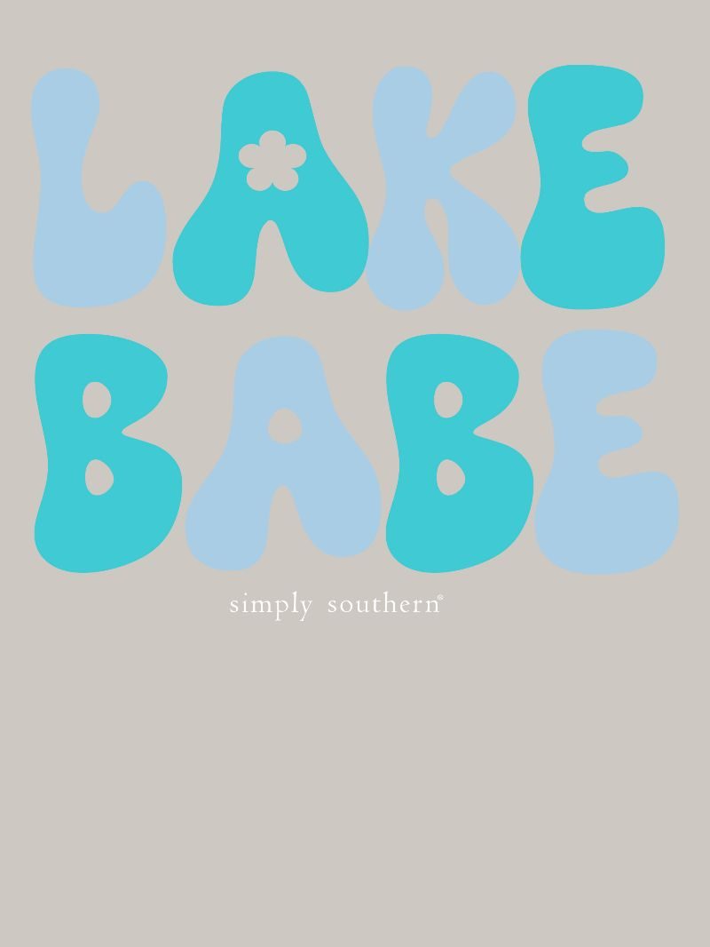 Simply Southern Lake Babe Boxy Oversized T-Shirt