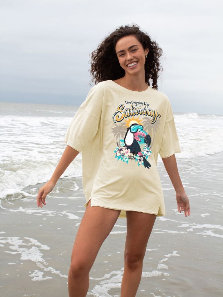 Simply Southern Live Everyday Boxy Oversized T-Shirt