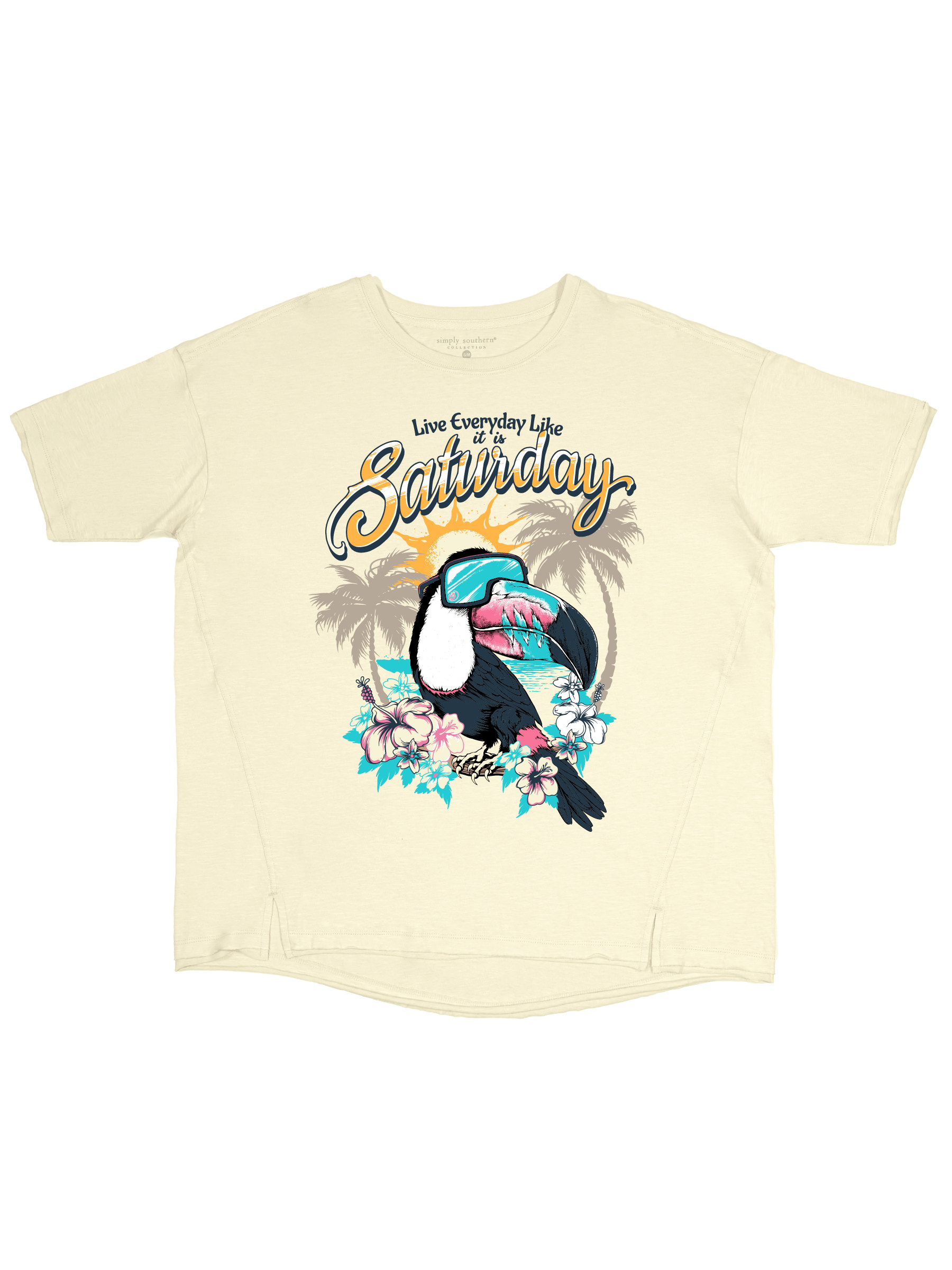 Simply Southern Live Everyday Boxy Oversized T-Shirt