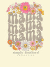Simply Southern Mama Flowers Boxy Oversized T-Shirt