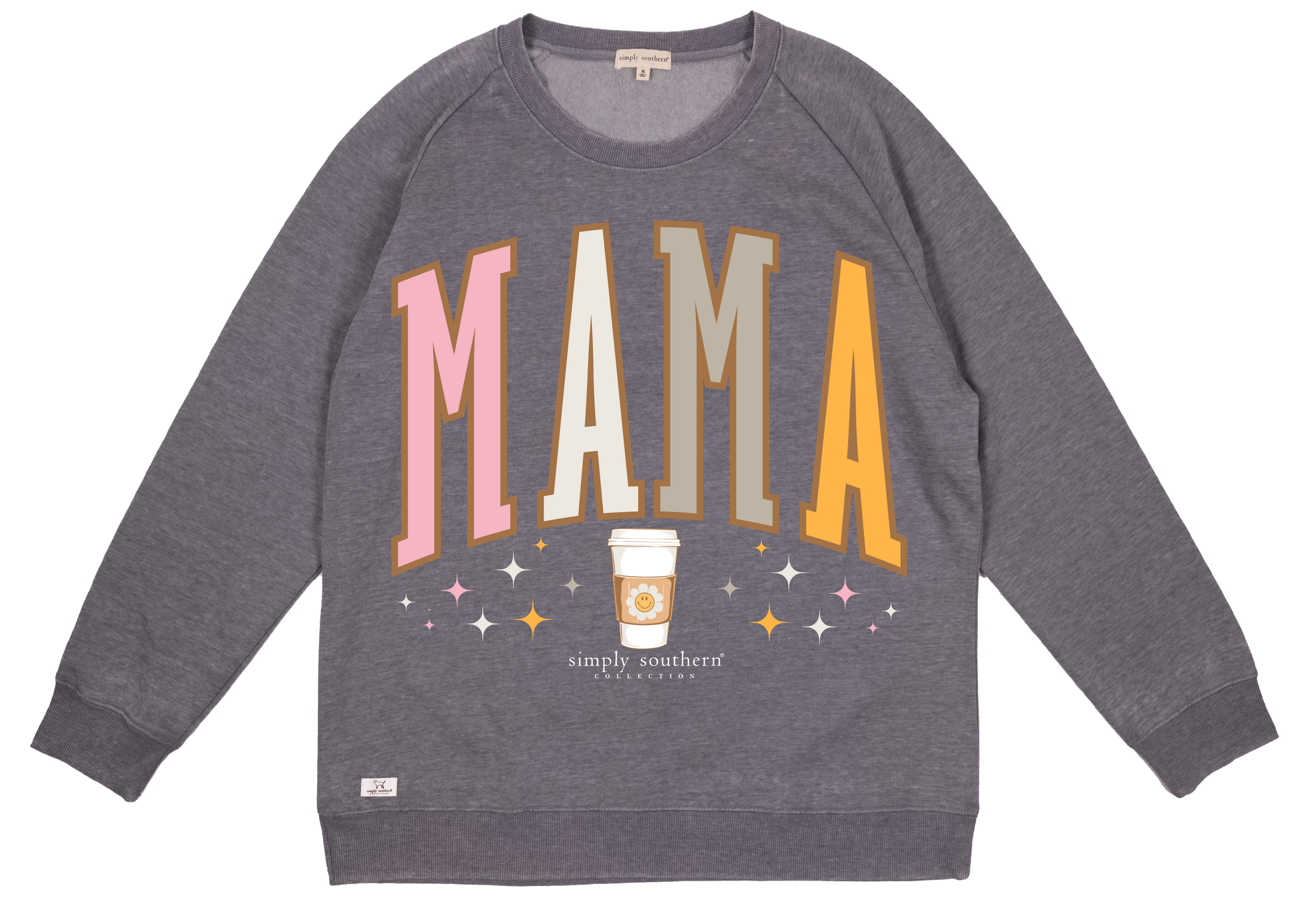 Simply Southern Mama Long Sleeve Crew Sweatshirt