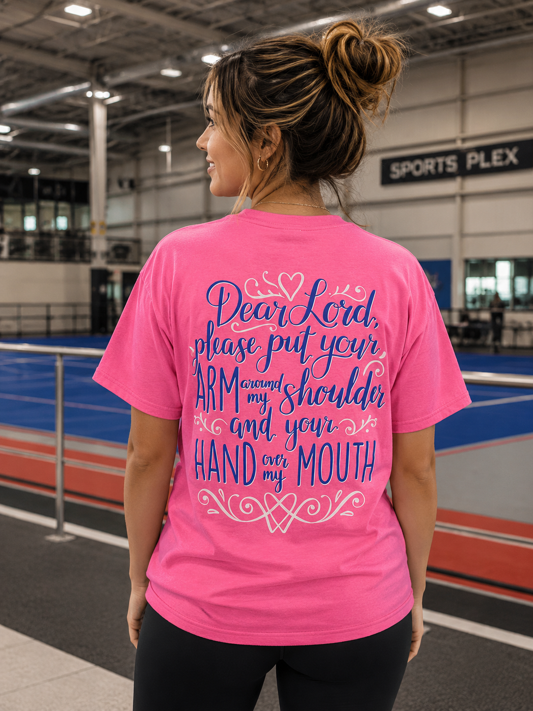 Southern Attitude Preppy Hand Over My Mouth T-Shirt