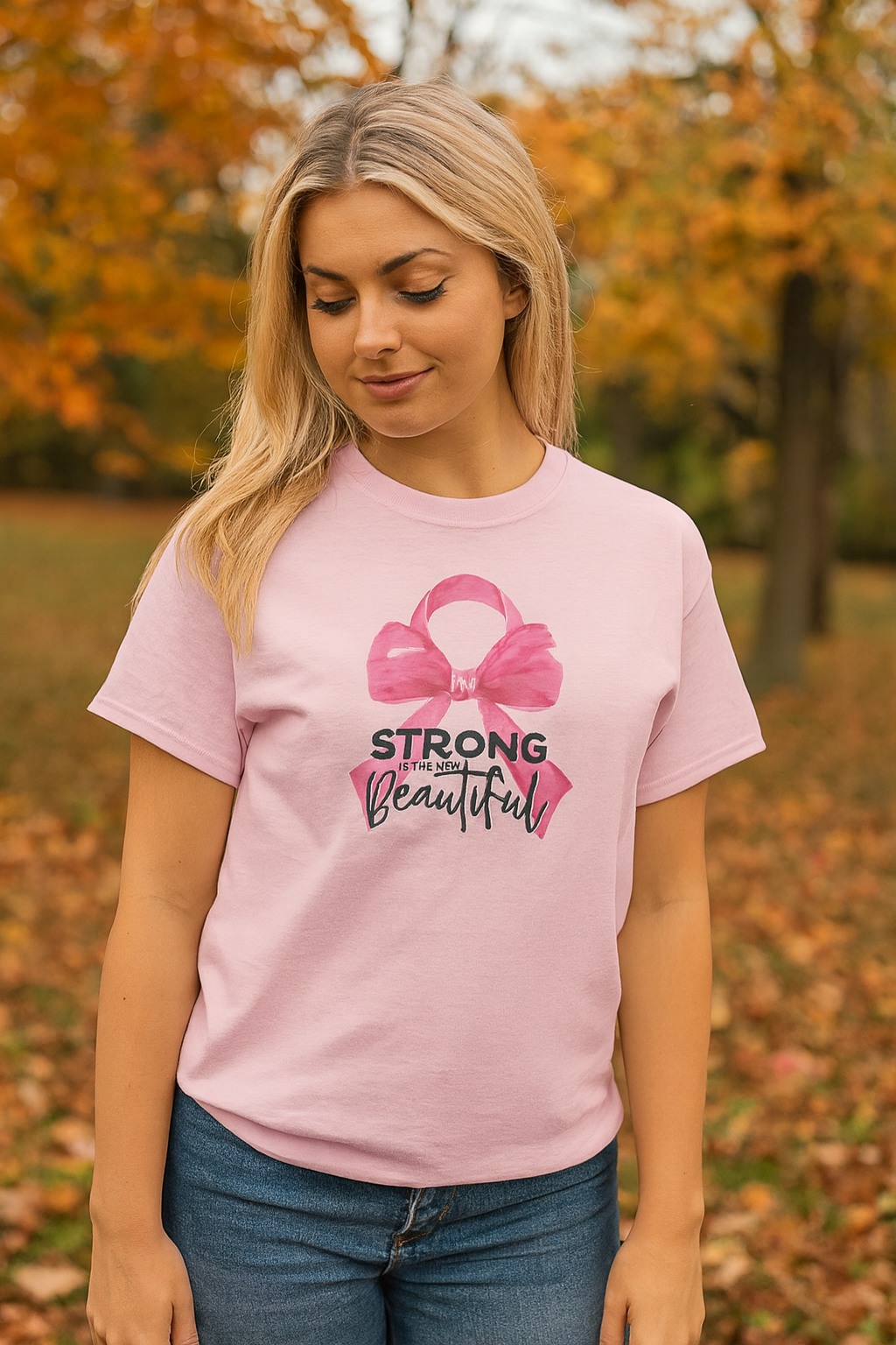Southern Couture Soft Strong Is The New Beautiful Cancer T-Shirt