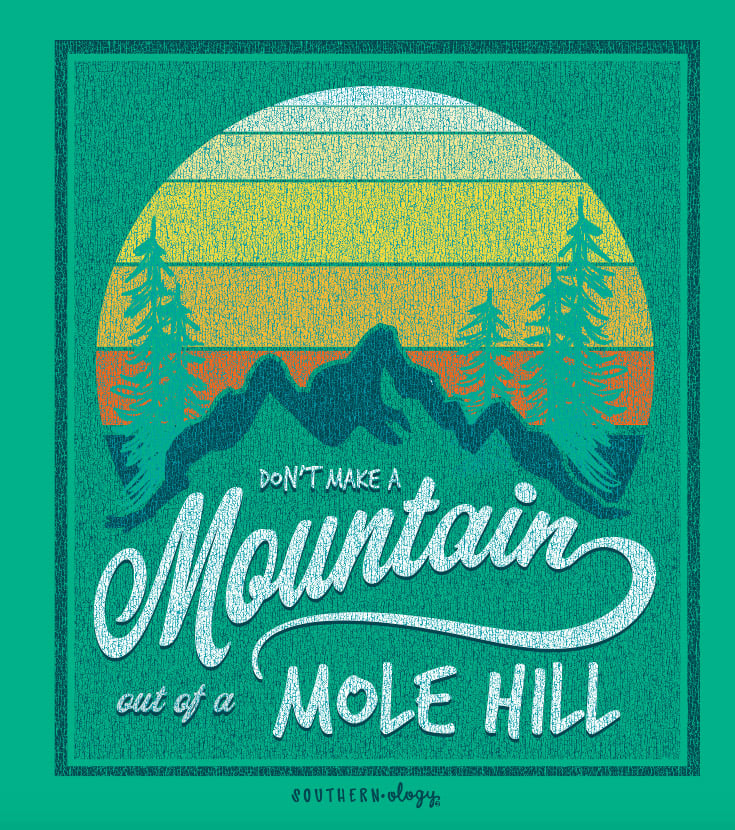 Southernology Mountain Mole Hill Comfort Colors T-Shirt