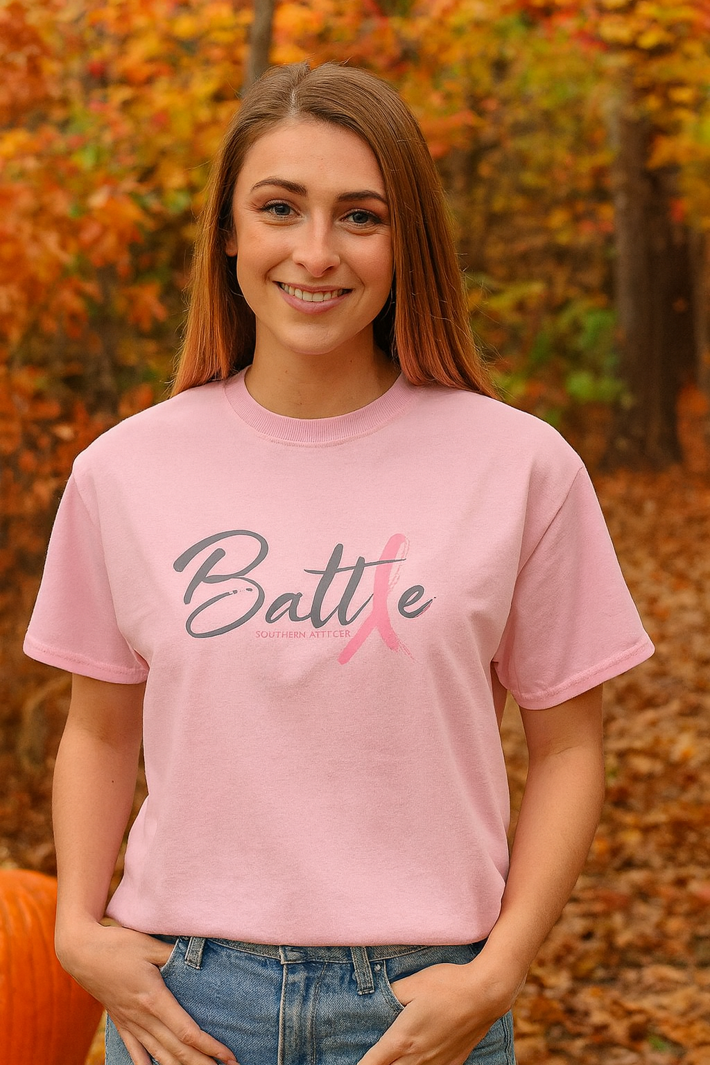 Southern Couture Soft Collection Battle Cancer T-Shirt