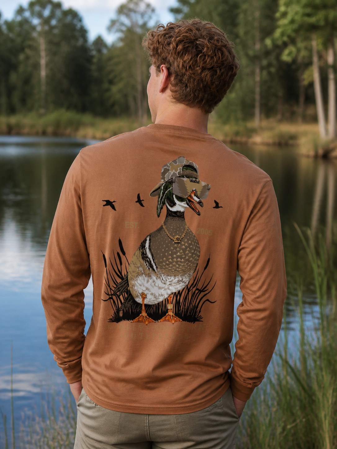 Simply Southern Cool Duck Long Sleeve Unisex T-Shirt - SimplyCuteTees