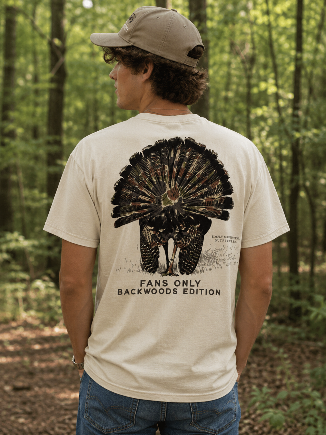 Simply Southern Fans Only Mineral Washed Unisex T-Shirt
