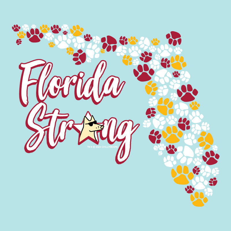 Teddy The Dog Florida Tough Hurricane Relief T-Shirt