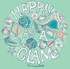 Southernology Happy as a Clam Comfort Colors T-Shirt