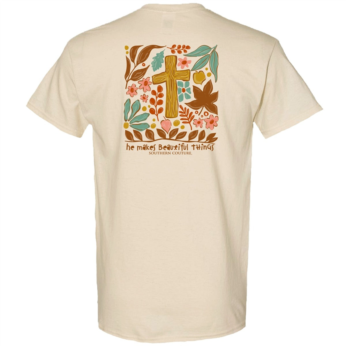 Southern Couture Classic He Makes All Things Beautiful T-Shirt