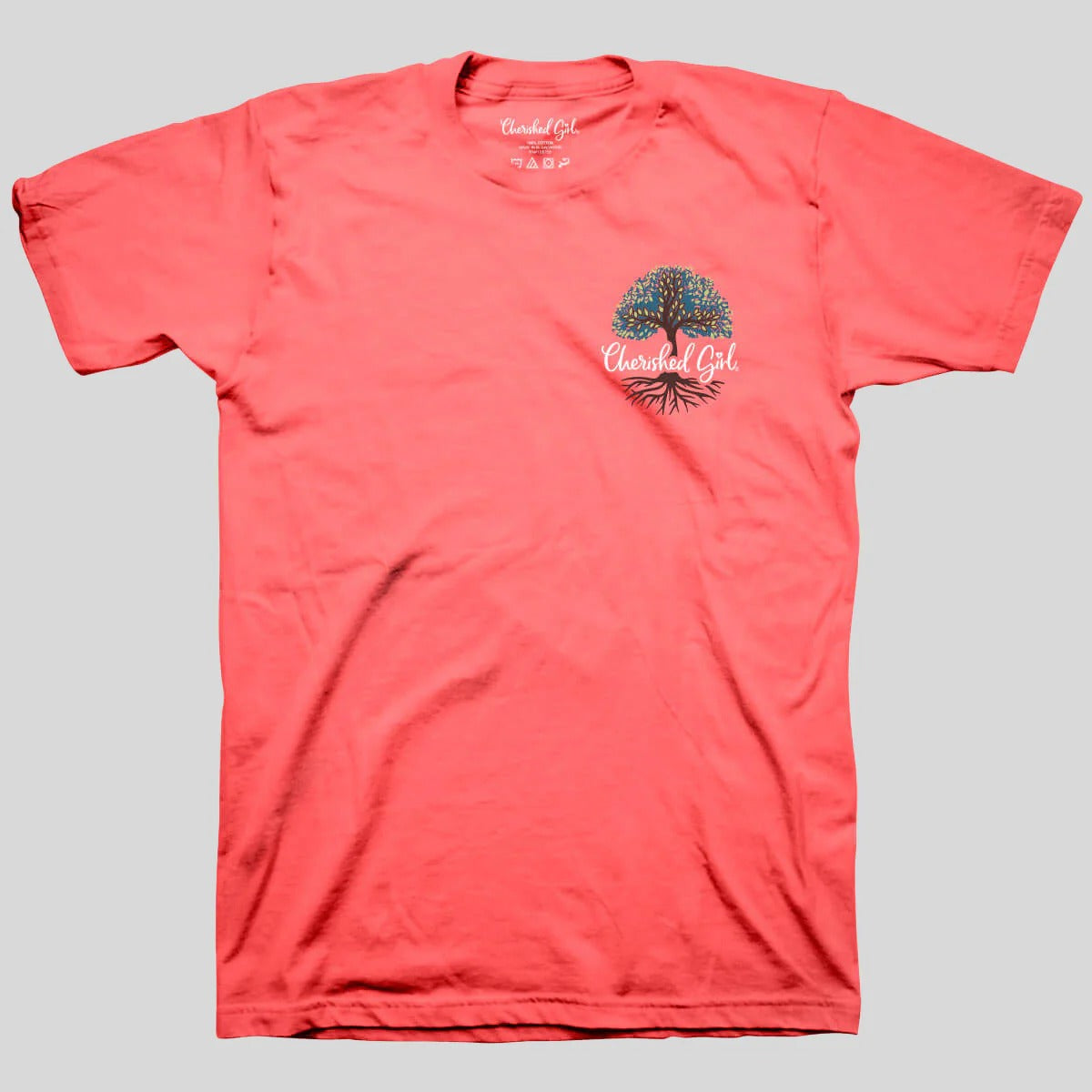 Cherished Girl Rooted In Christ Faith T-Shirt