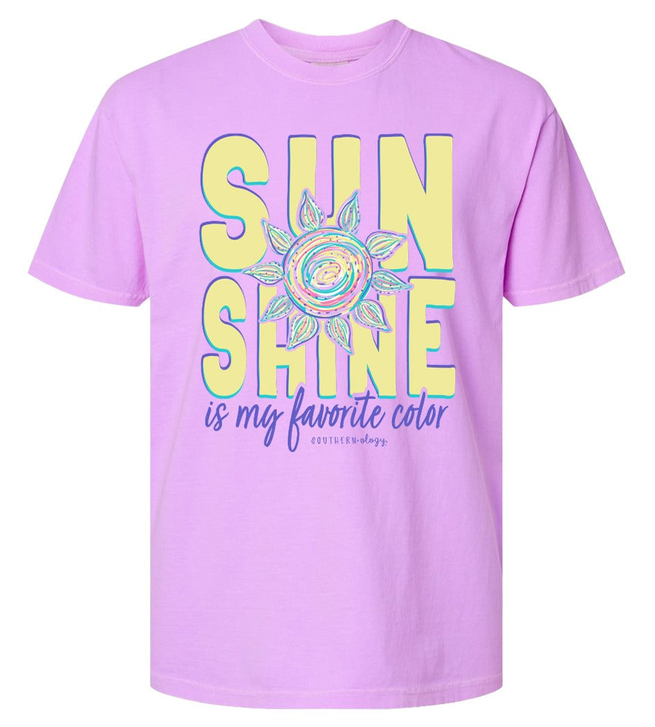 Southernology Sunshine is my Favorite Comfort Colors T-Shirt