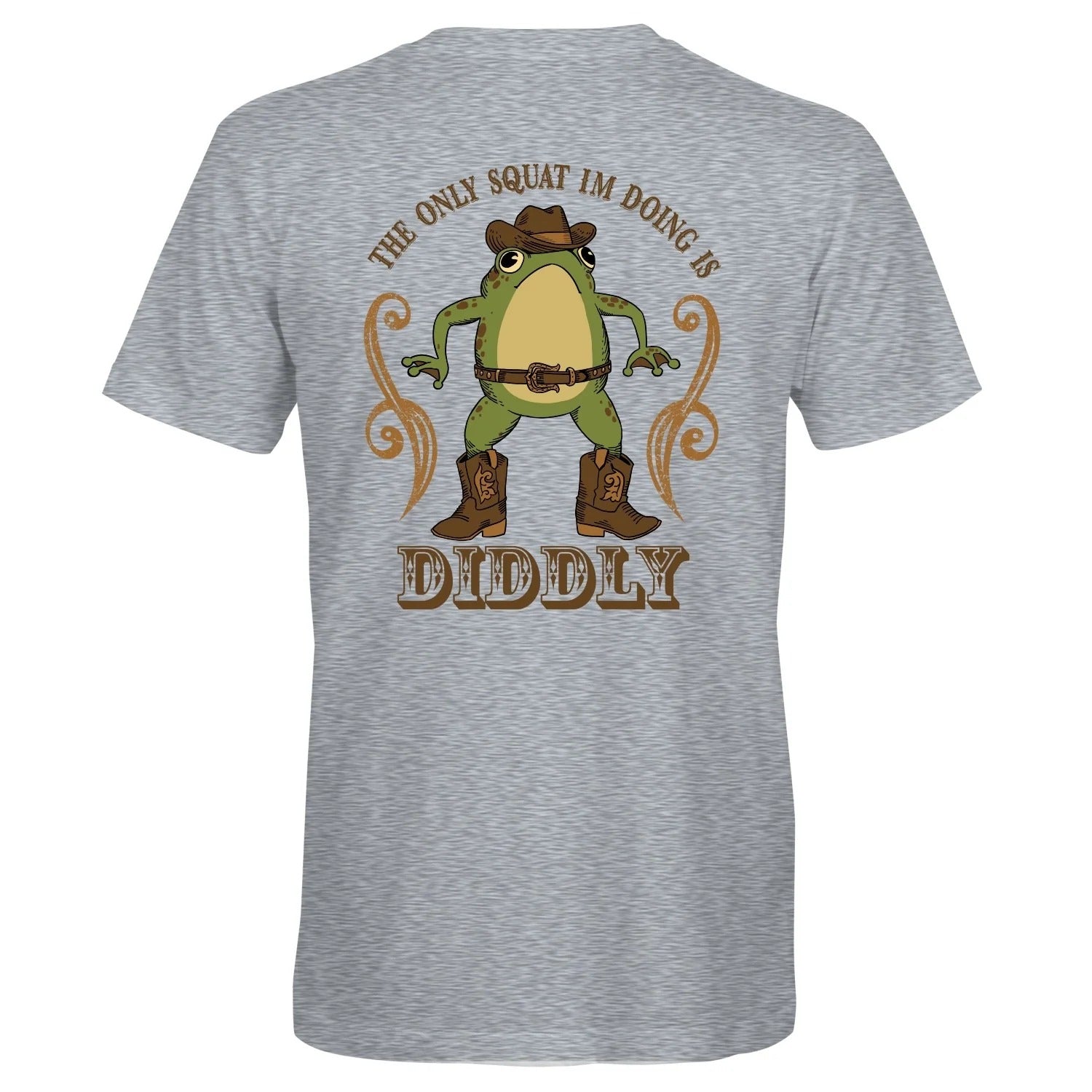 Southern Attitude Diddly Squat Frog T-Shirt