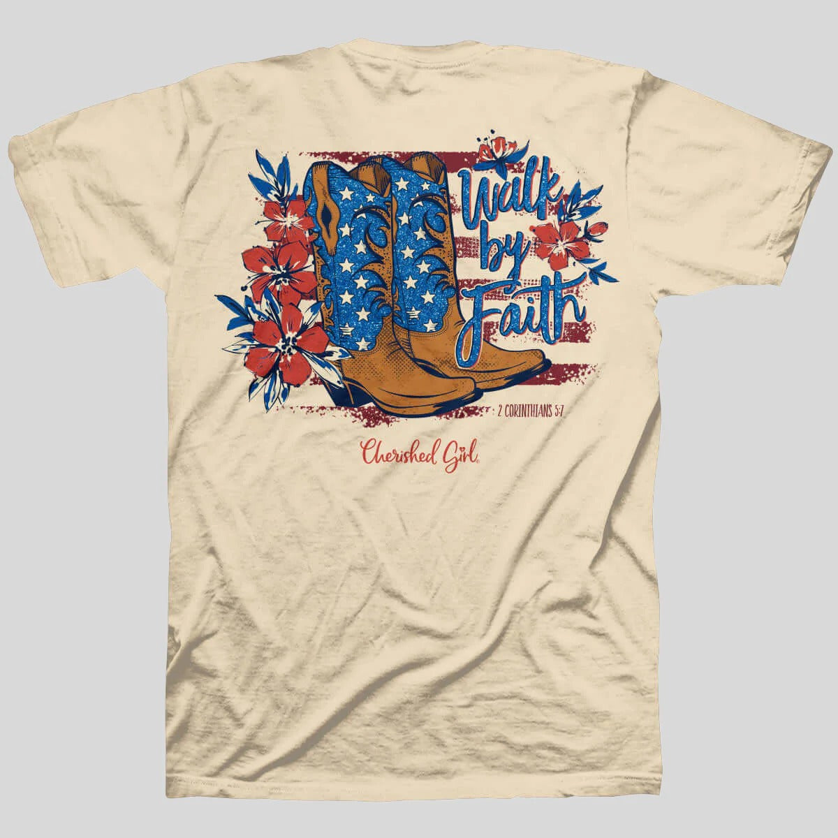 Cherished Girl Americana Boots Faith T-Shirt