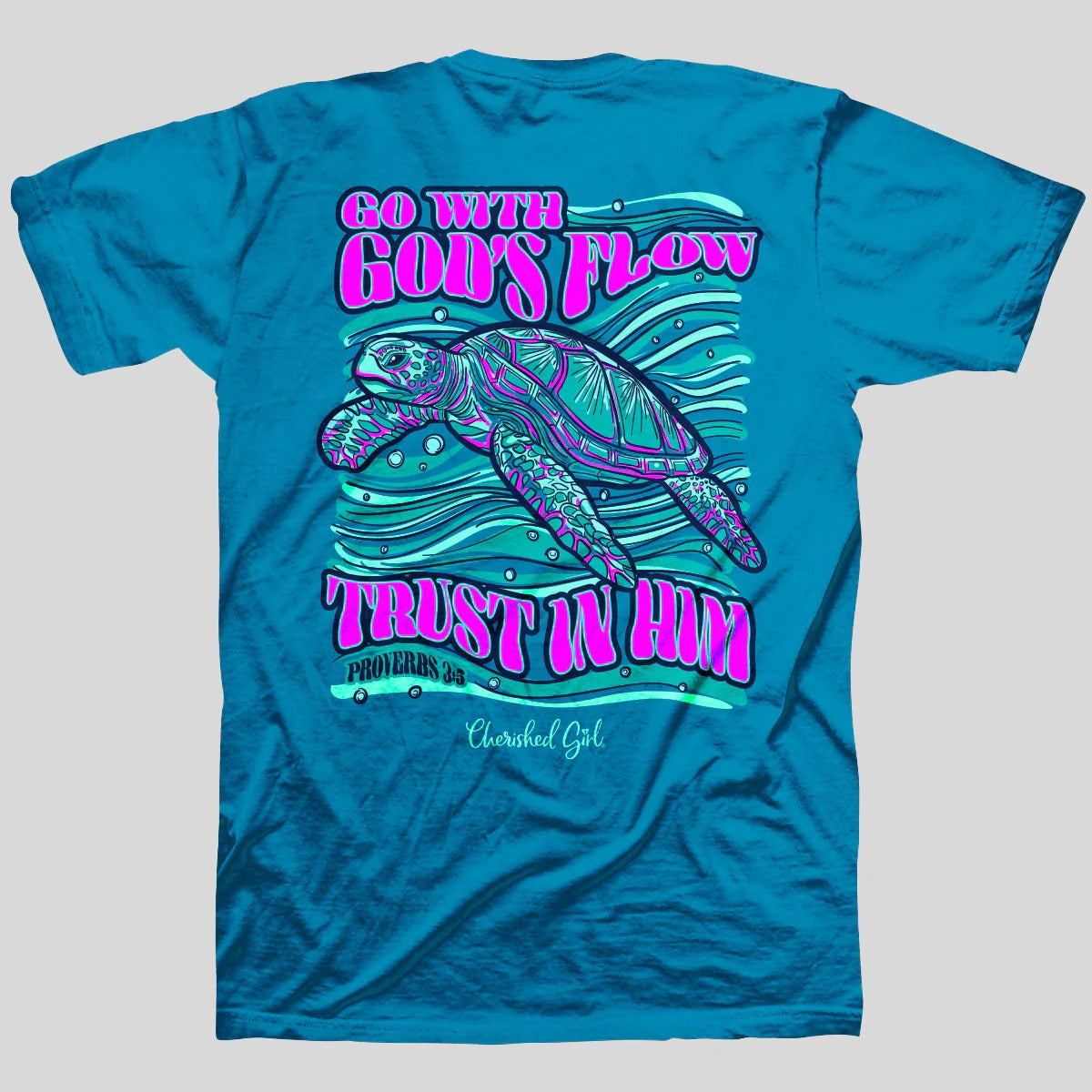 Cherished Girl Trust Turtle Faith T-Shirt