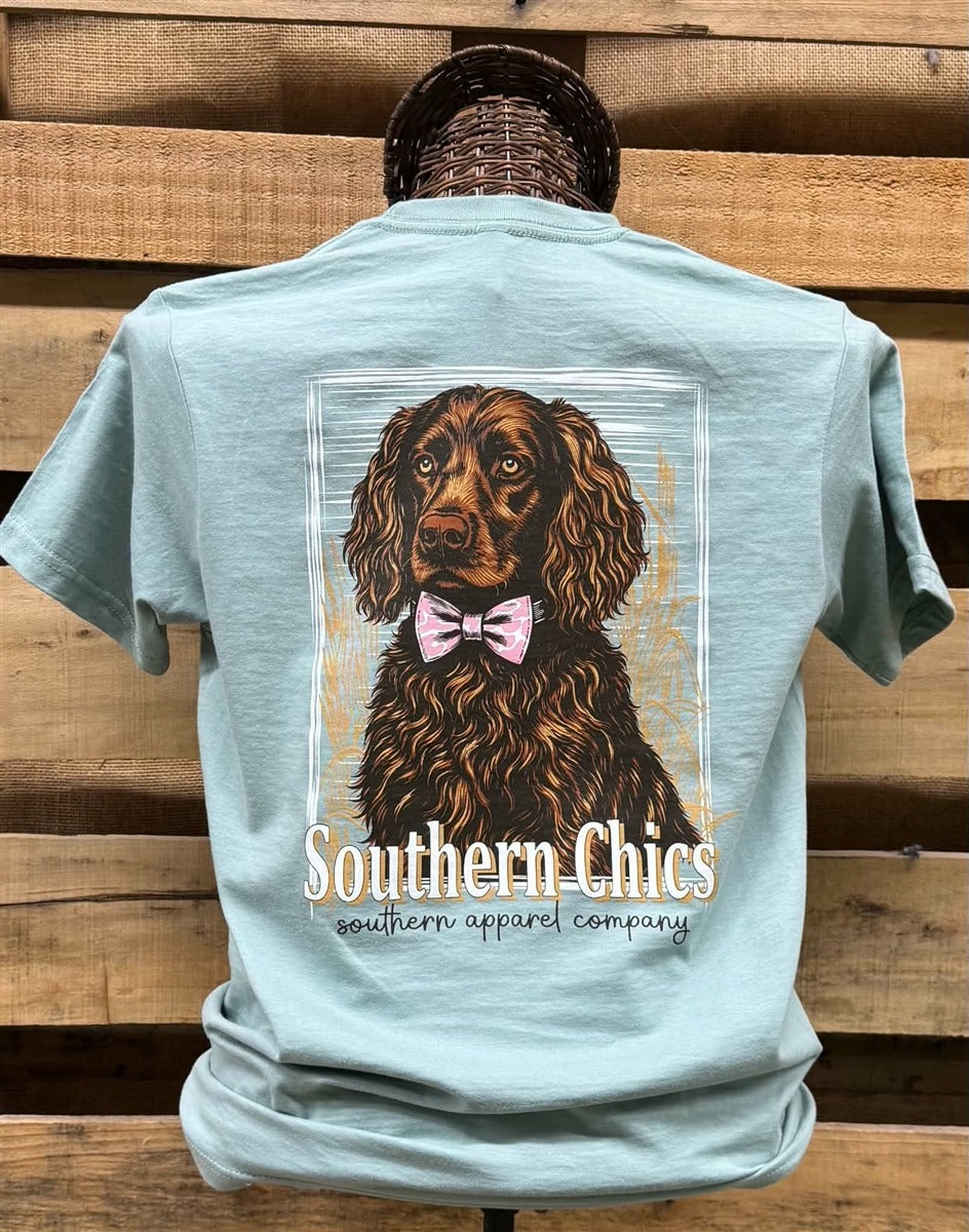 Southern Chics Bowtie Boykin Unisex Soft T-Shirt