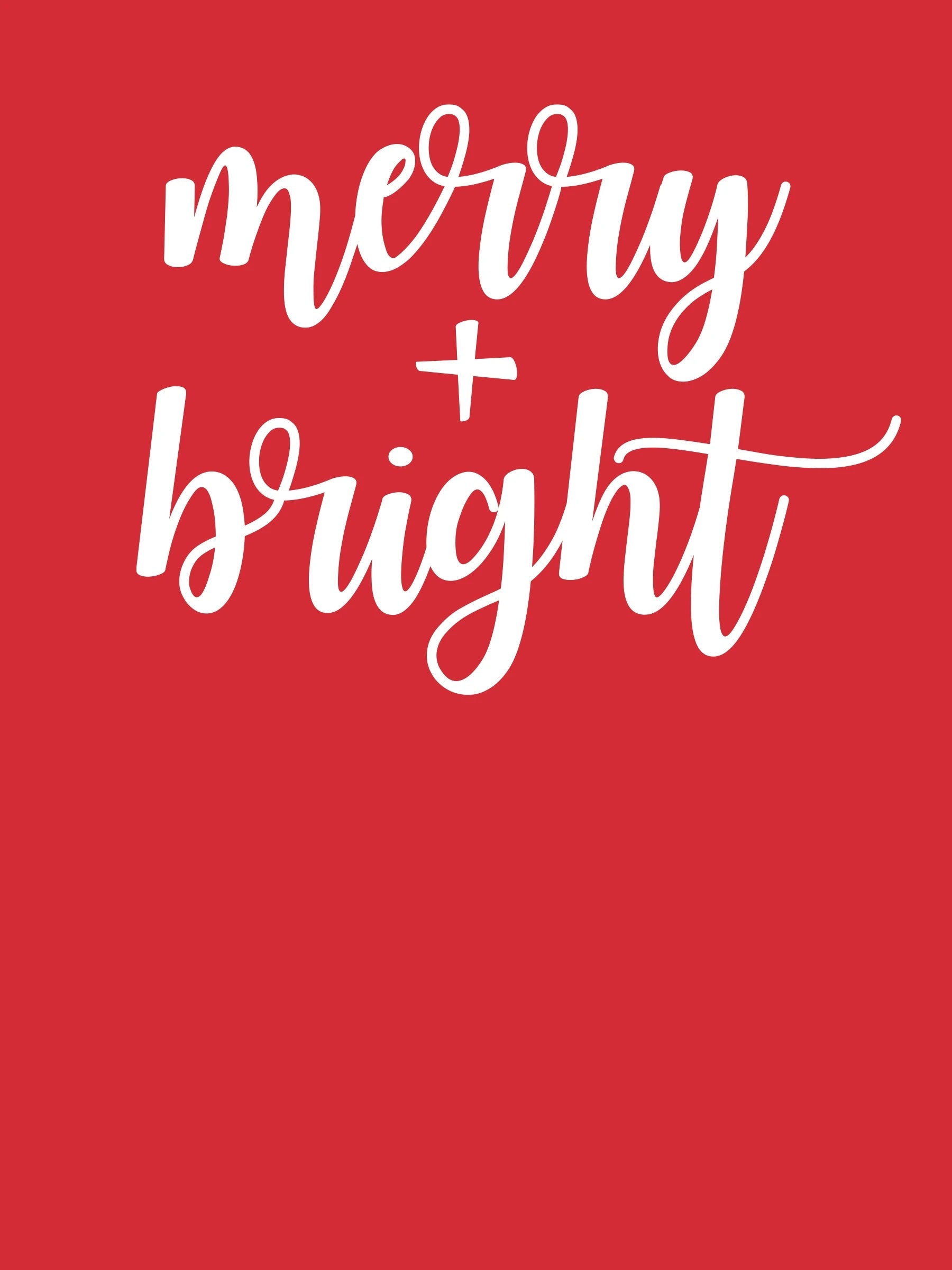 Simply Southern Merry &amp; Bright Holiday Long Sleeve Crew Sweatshirt