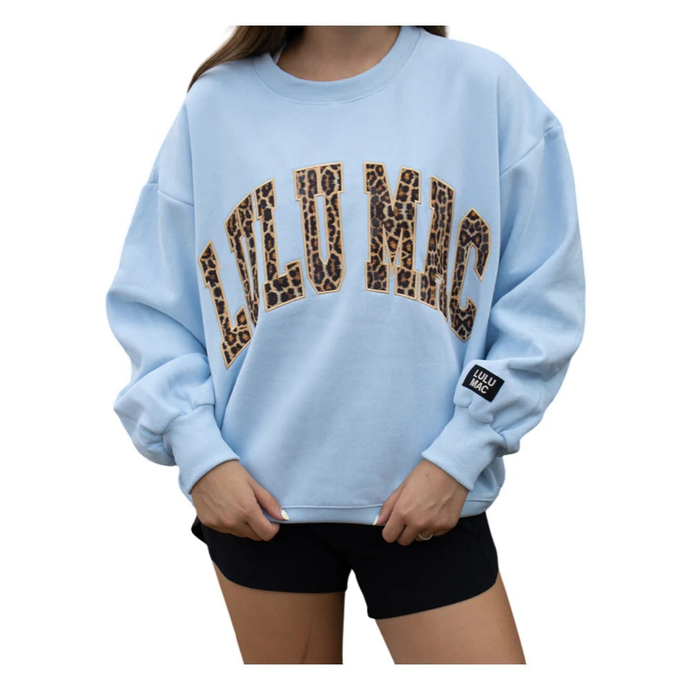 Girlie Girl Lulu Mac Leopard Cozy Sweatshirt