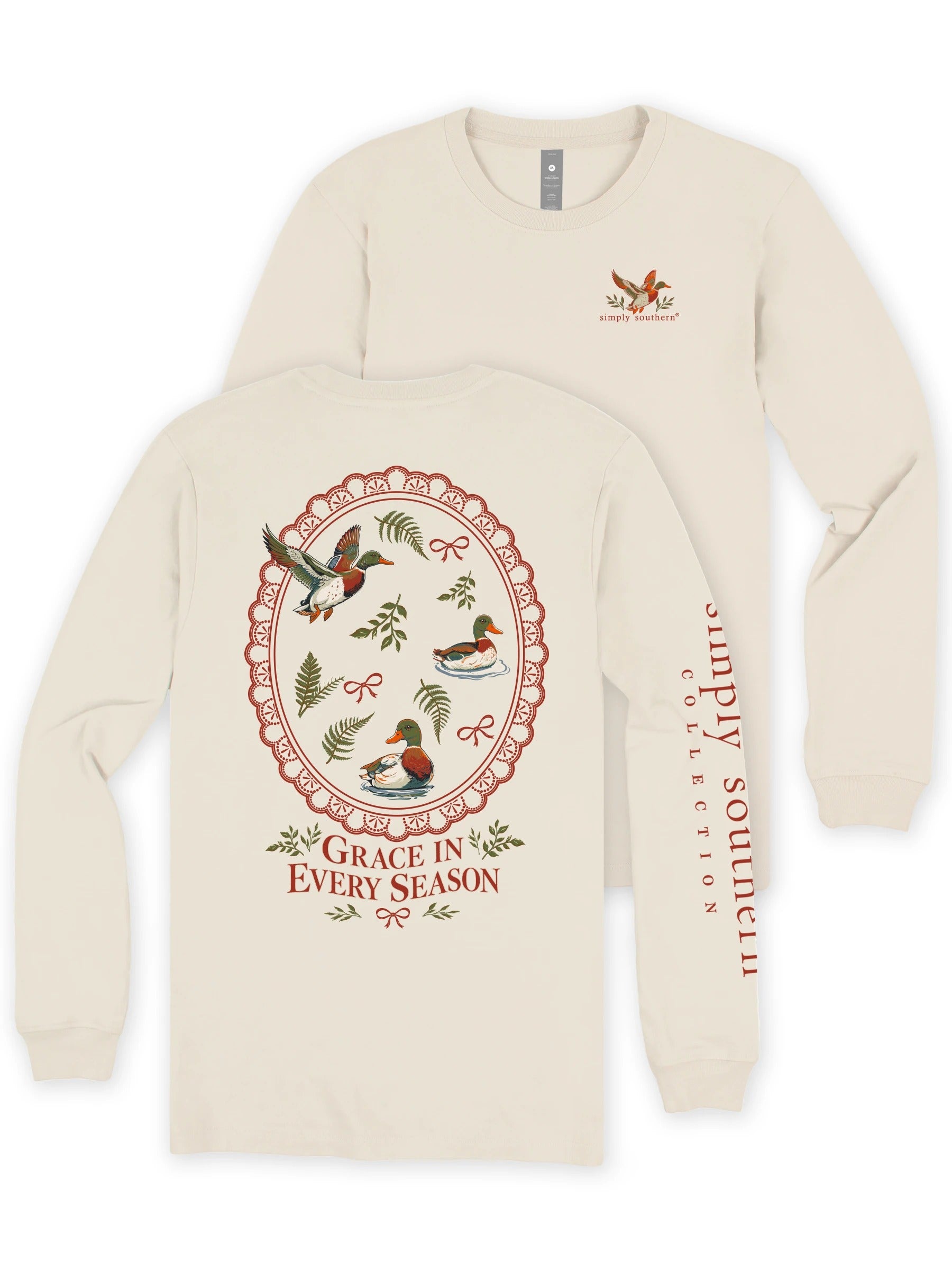 Simply Southern Grace In Every Season Long Sleeve T-Shirt